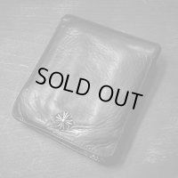 【希少 / オールドモデル】CHROME HEARTS クロムハーツ 1スナップ CHプラス レザーウォレット ブラック | 250407