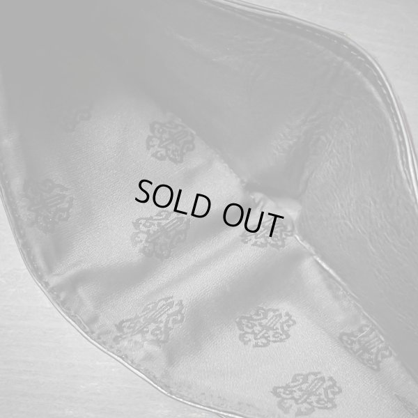 画像7: 【希少 / オールドモデル】CHROME HEARTS クロムハーツ 1スナップ CHプラス レザーウォレット ブラック | 250407