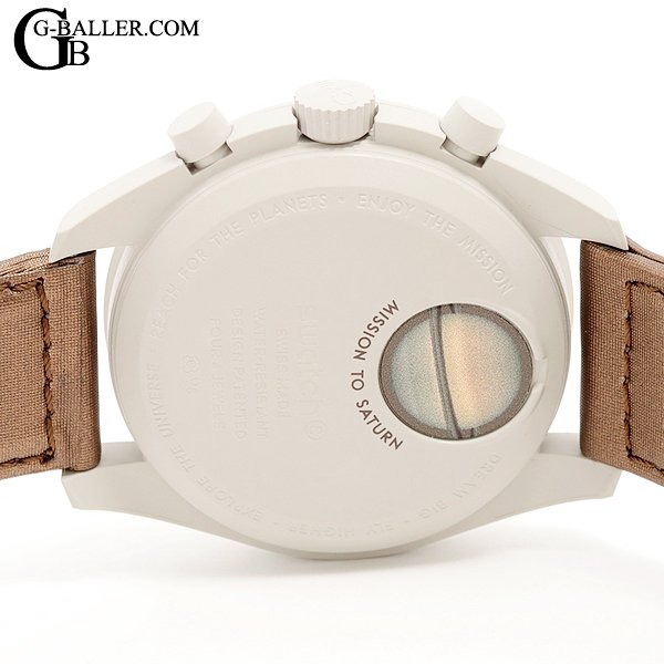 画像6: 【未使用/国内正規 /激レア/付属完備】オメガ x スウォッチ コラボ スピードマスター ミッショントゥ サターン ブラウン/グレー SO33T100 42mm / 221119