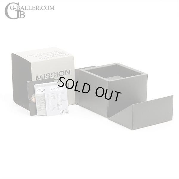 画像6: 【国内正規 /激レア/付属完備】OMEGA x SWATCH コラボモデル スピードマスター ミッショントゥ サターン ムーンウォッチ SO33T100 42mm  / 221119