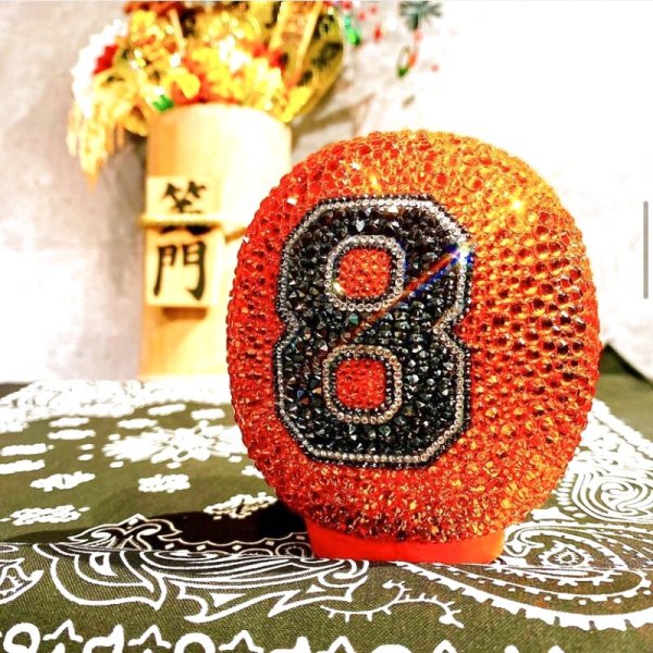 画像7: ダルマ DARUMA（Orange）× スワロフスキー フルオーダー/カスタムオーダー 8 & ∞
