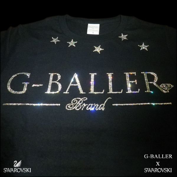 画像3: G-BALLER　スワロＴシャツ　スター　ジーボーラー　オリジナル　スワロフスキー　シャツ