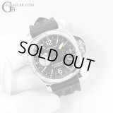 【限定モデル/純正BOX付/磨き済】 PANERAI パネライ ルミノールGMT PAM00088 ブラック ラバーベルト Dバックル 美品 /22123