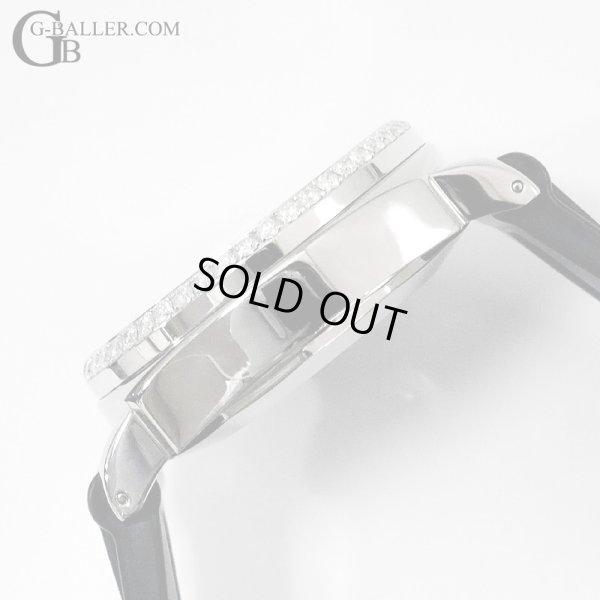 画像5: 【純正ラバーベルト/バックル付】PANERAI パネライ ルミノール ベゼルダイヤモンド パワーリザーブ デイト 黒文字盤 ラバーベルト / 240425