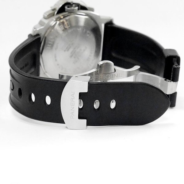 画像5: Panerai Luminor Daylight PAM00188 Date White Dial Black Rubber Strap Limited of 500p Edition