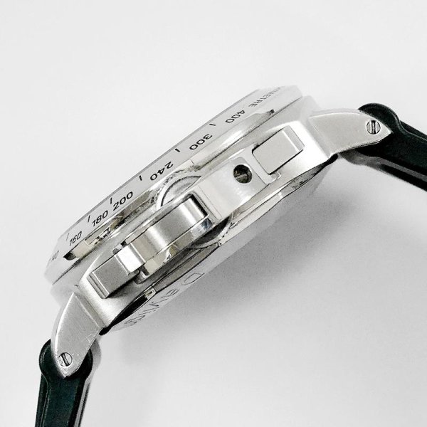 画像3: Panerai Luminor Daylight PAM00188 Date White Dial Black Rubber Strap Limited of 500p Edition