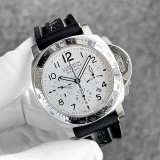 【希少 / 世界500本限定 / ギャラ付き】PANERAI パネライ ルミノール クロノグラフ デイライト PAM00188 白文字盤 ラバーベルト