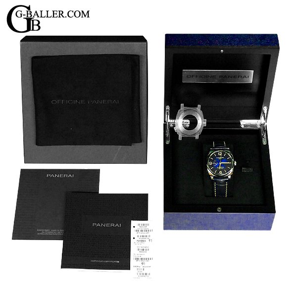 画像7: ラジオミール 1940 3デイズ GMT アッチャイオ 45mm PAM00945 ブティック限定 388本 メディテラネオ エディション レザー