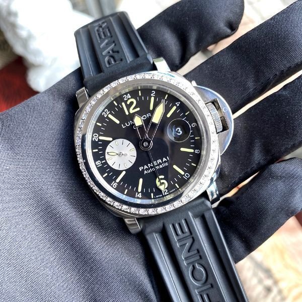 画像8: Panerai Luminor GMT PAM00088 Diamond AT 44mm