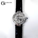 CARTIER | カルティエ　パシャ グリッド レザー 中古 美品