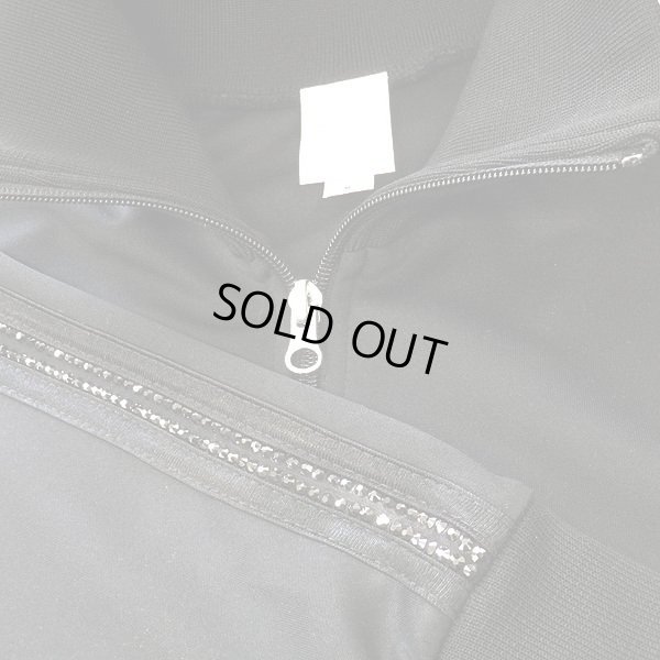 画像4: ペラフィネ仕様　ジャケット　Bigスカルライン　スワロジャージ　ジャケット　