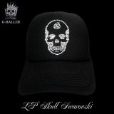 ペラフィネ仕様　スワロ　キャップ　スカル　スワロフスキー　ＣＡＰ