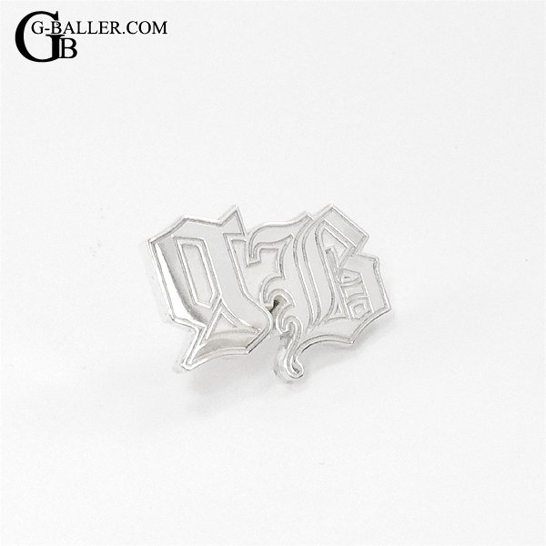 画像3: OEM オリジナル ピンバッジ ピンズ イニシャル オーダーメイド シルバー K18ゴールド プラチナ オーダー製作（K18ホワイトゴールド製）