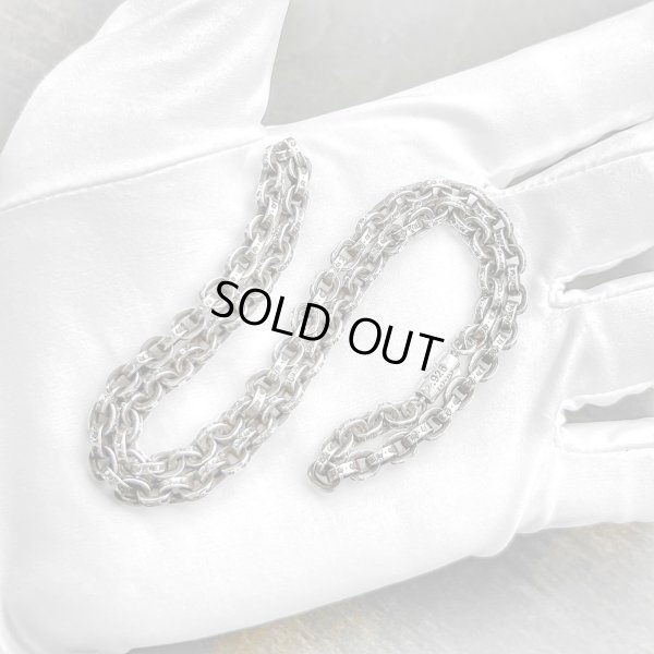 画像3: 【美品 / レザーポーチ付】CHROME HEARTS クロムハーツ ペーパーチェーン ネックレス 18インチ | 241021