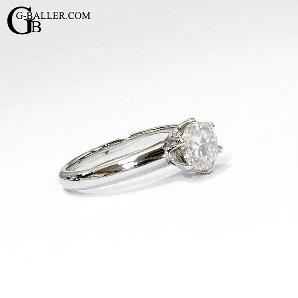 ストレートリング ダイヤ プラチナ オーダーメイド