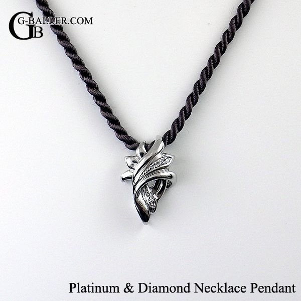 画像2: プラチナ ダイヤモンド ネックレス ブランド ペンダント