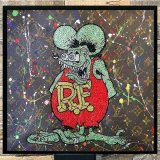 G-BALLER ART | Rat Fink × Louis Vuitton Paint Design Rhinestone Art