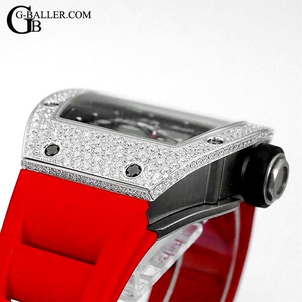 リシャールミル RM010 ダイヤベゼル製作