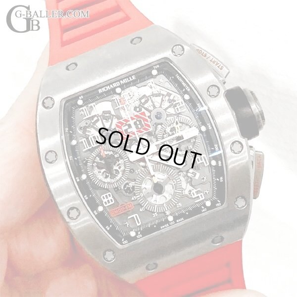 RM011 フライバッククロノグラフ チタン 50mm