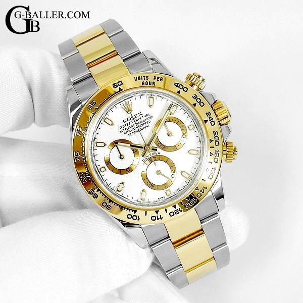 画像3: ロレックス デイトナ ホワイト  116503 ランダム YG コンビ フルコマ 極美品