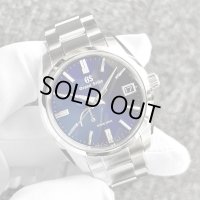 【国内正規 / 付属完備】GRAND SEIKO グランドセイコー ヘリテージコレクション スプリングドライブ パワーリザーブ ミッドナイトブルー SBGA439 9R65-0DY0 / 240113