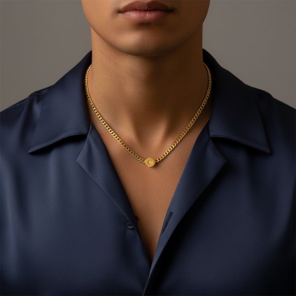 画像5: K18 オクタゴン（八角） 喜平ビーズ ペンダント トップ ダイヤモンド 喜平ダイヤモンド 6面 30g-50g（50cm/60cm）用