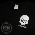 画像2: G-BALLER　スカル　プリント　Tシャツ　Gボーラー　オリジナル　スカルTシャツ (2)