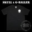 画像1: G-BALLER　スカル　プリント　Tシャツ　Gボーラー　オリジナル　スカルTシャツ (1)