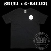 G-BALLER　スカル　プリント　Tシャツ　Gボーラー　オリジナル　スカルTシャツ