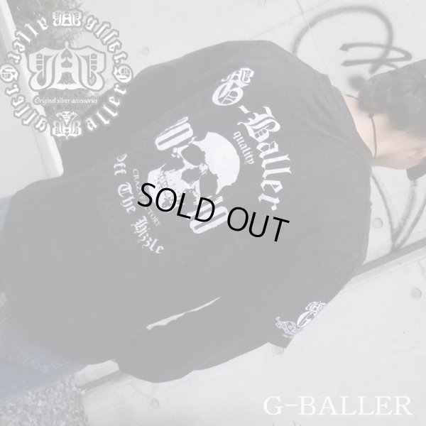 画像3: G-BALLER　ＯＦＦＩＣＥ　 Gb　Skull CROWN Tshirt　