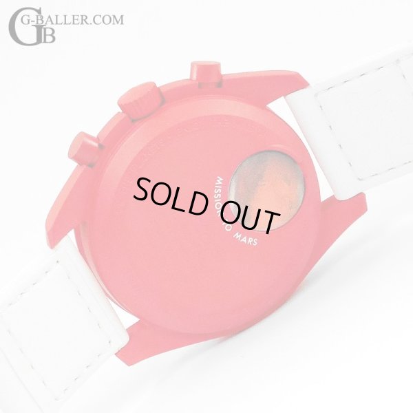 画像7: 【未使用 / 付属完備】OMEGA x SWATCH コラボモデル スピードマスター ミッショントゥ マーズ ムーンウォッチ SO33R100 42mm  / 240222
