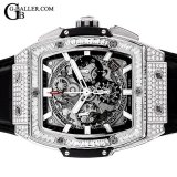 スピリット オブ ビッグバン バゲットダイヤ パヴェ 601.NX.0173.LR HUBLOT時計