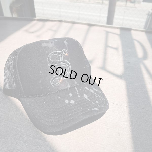 画像3: INITIALスワロCAP NEWERA ベースボールキャップ 黒 8(約63.5cm) ※ペイント無し
