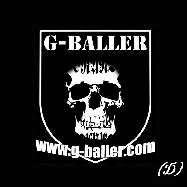 画像1: G-BALLER BRAND STICKER シリーズ　/ Gボーラー　ブランド　ステッカー　シリーズ