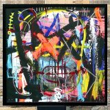 G-BALLER ART | Scull Splash Design Rhinestone Art
