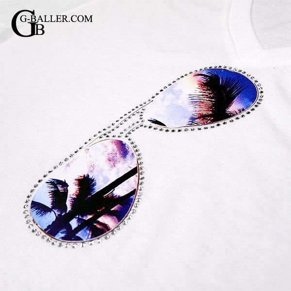 スワロデコ Tシャツ サングラス