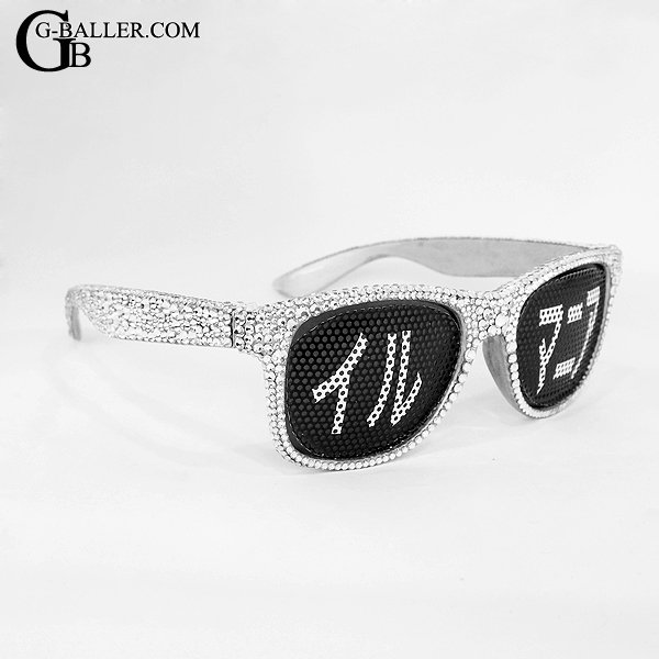 画像3: イルマニアさん着用 オリジナルサングラス デコオーダー スワロフスキー