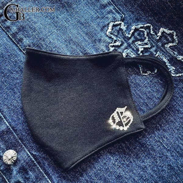 画像11: イニシャルオーダー Swarovskiマスク "A to Z"