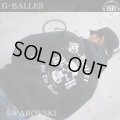 G-BALLER　ＯＦＦＩＣＥ　 Original　Gb　Skull CROWN hood/　スカル　クラウン　クロムリング　パーカー　フード