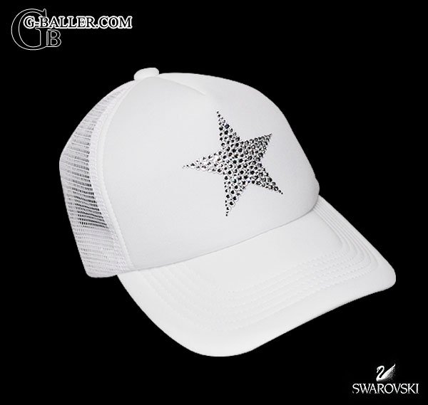 スワロフスキーキャップ  STARロゴ