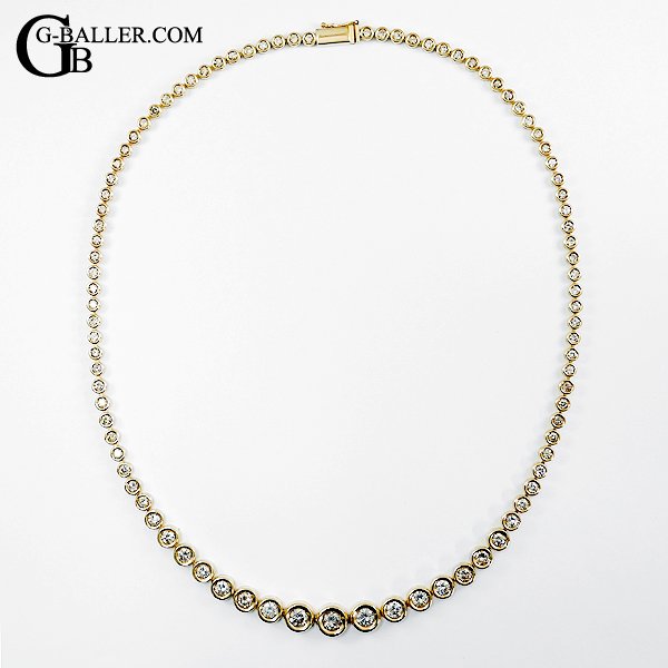 メンズレディース共に人気のテニスネックレス