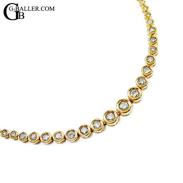 珍しい50ｃｍのテニスネックレスです。