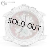 新品ラバー&バックル TIRET NEWYORK ティレットニューヨーク AT クロノグラフ 100 ブラック スプラッシュ オールダイヤ