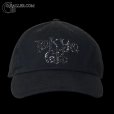 画像4: Tokyo GB スワロフスキーキャップ 黒 コットンCAP (4)