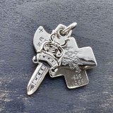 CHROME HEARTS クロムハーツ スリートリンケッツ ペンダント ダイヤモンド