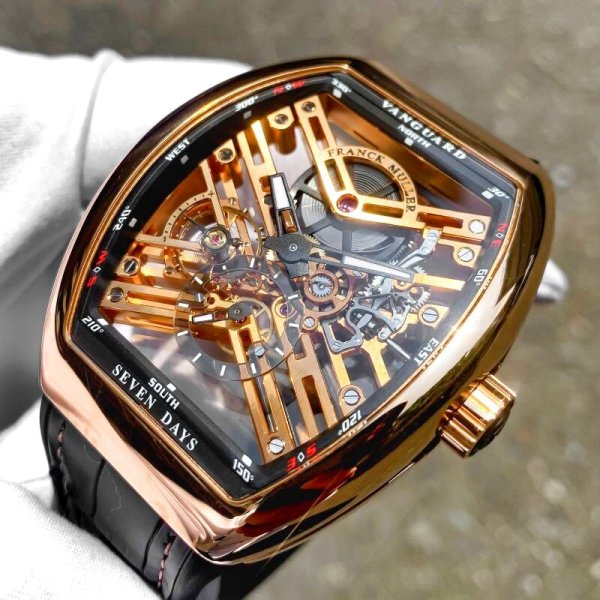 画像10: ヴァンガード スケルトン 7デイズ パワーリザーブ V45S6SQT 5NNR 新品