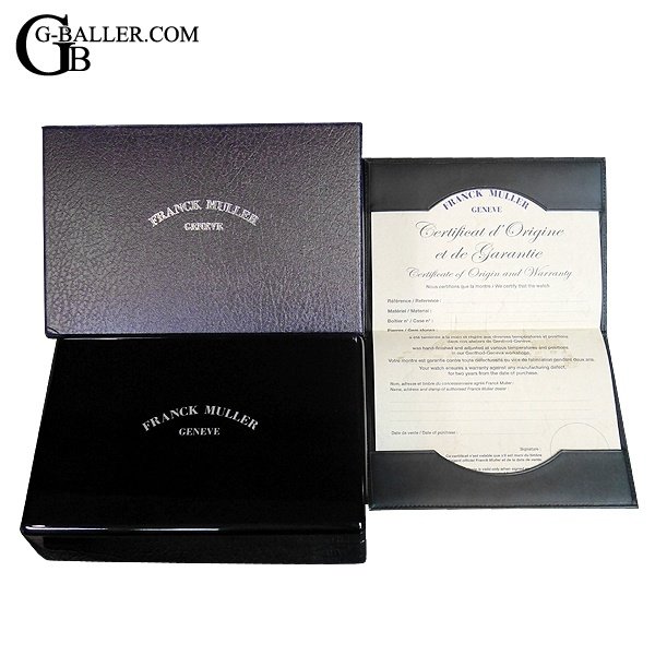 FRANCK MULLERの付属品も完備となります。