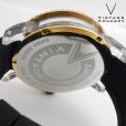 画像4: ヴィンテージコンセプト VINTAGE CONCEPT 時計 V3AL ブルー ｘ レッド 希少 ブランド腕時計 (4)
