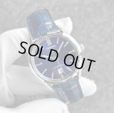 TAG HEUER Carrera Calibre 5 Date Blue Leather Strap 39mm WBN2112.FC6504