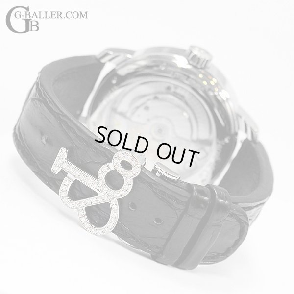 希少価値の高い背ワニレザーストラップ